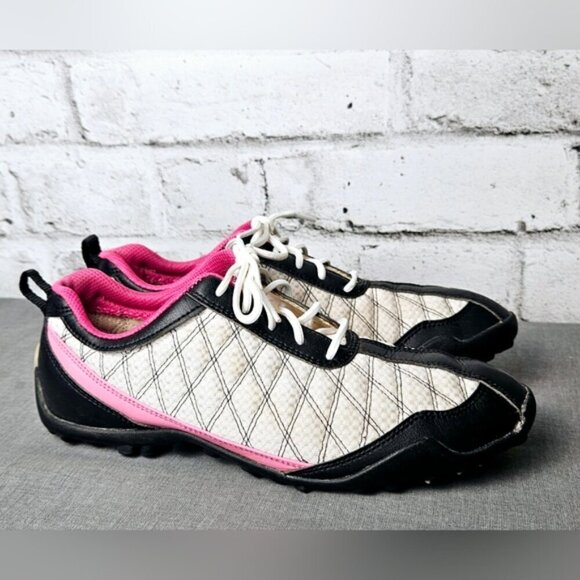 FootJoy Summer Series Pink Spikeless Golf Shoes - 98968 - Picture 3 of 12
